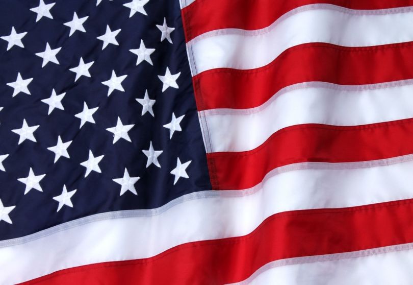 A Red White And Blue Flag