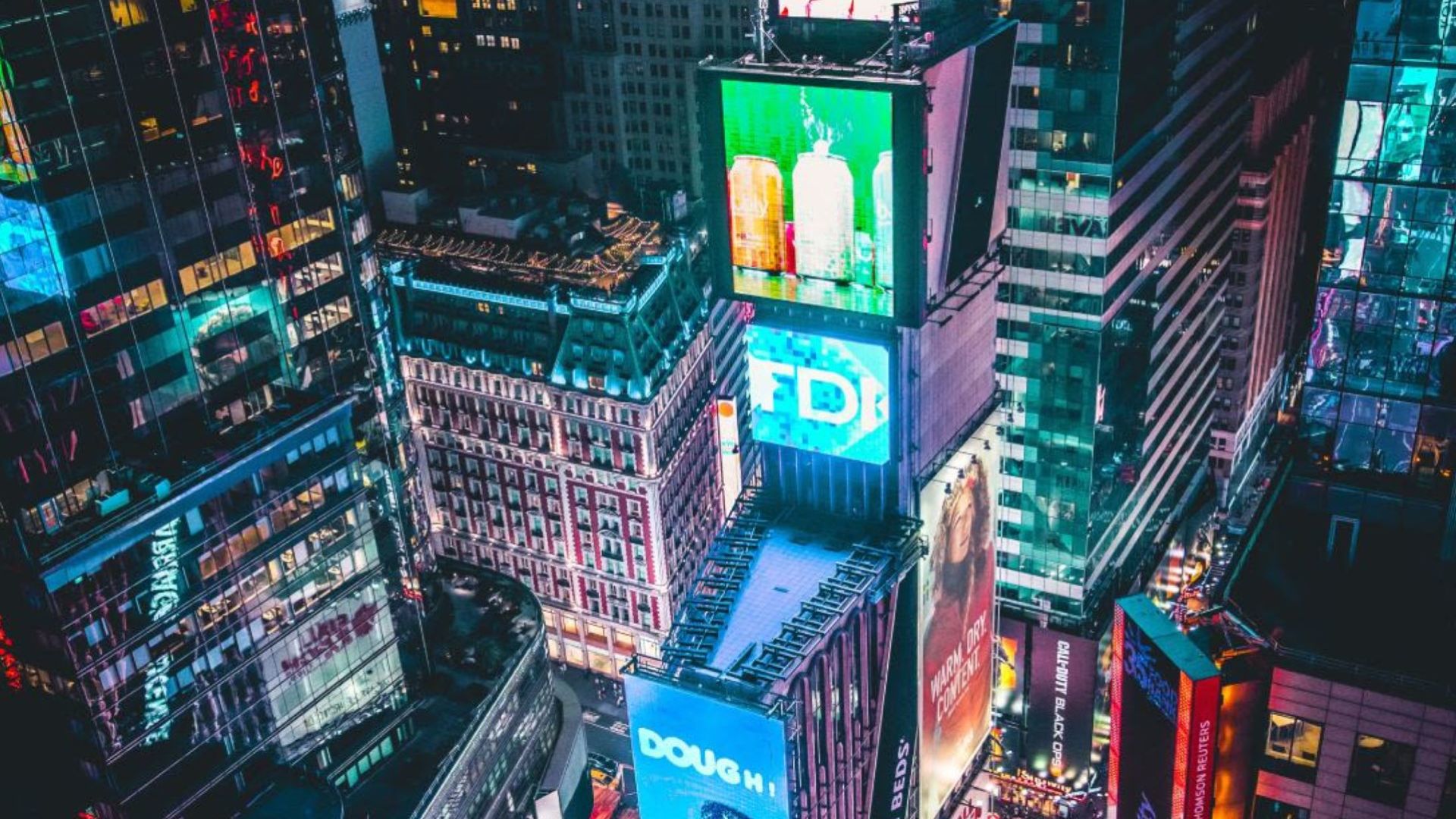 A City With Many Buildings