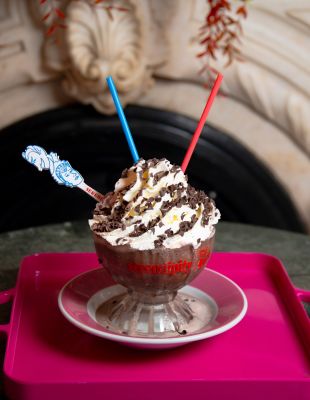 A Cupcake With A Candle